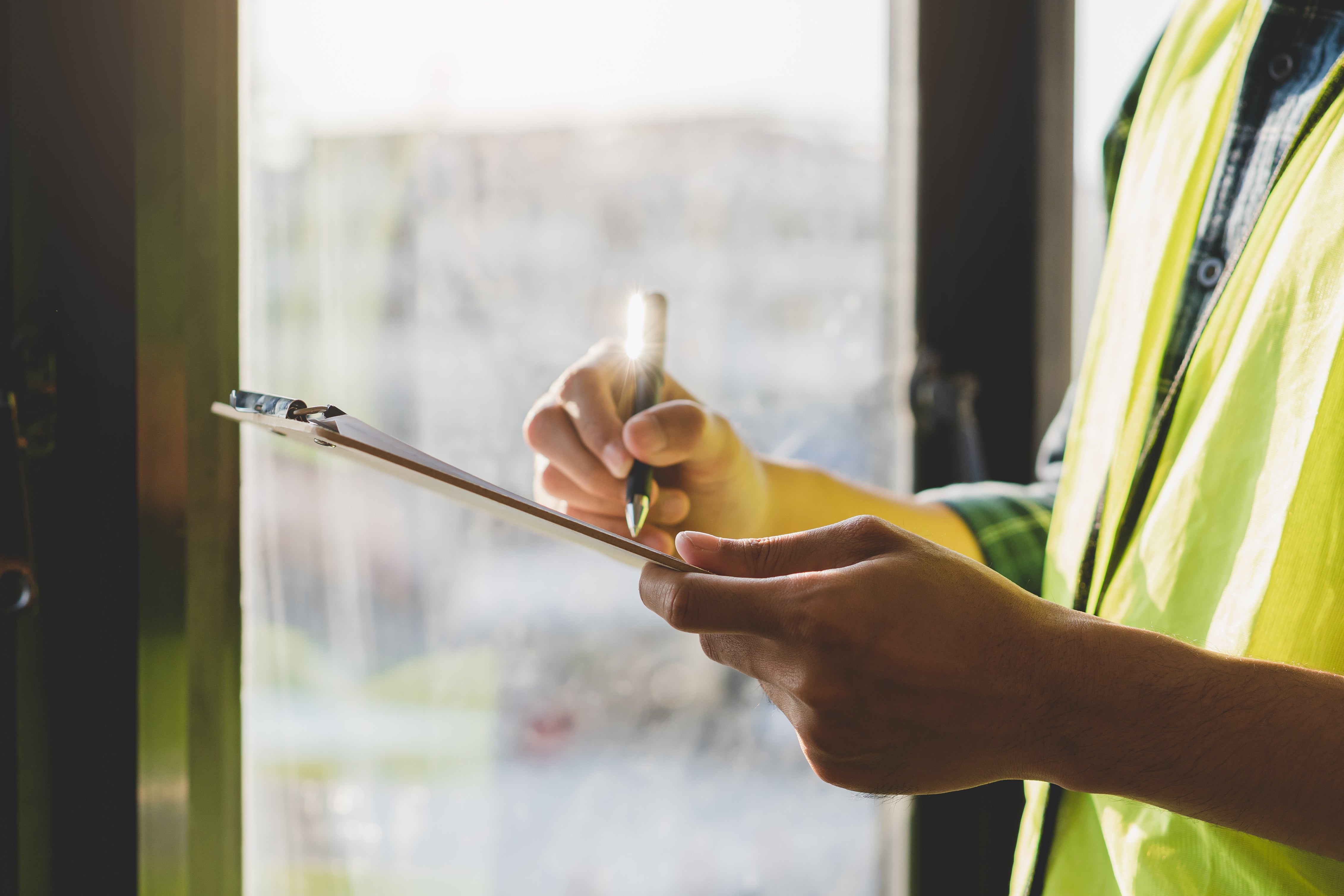 checking off a safety list 