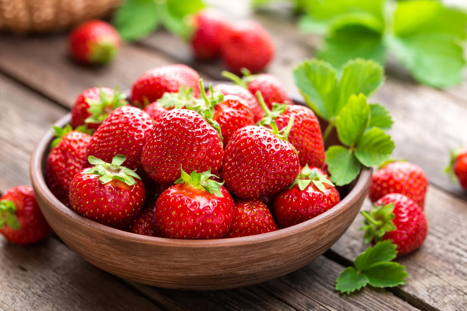 bowl of strawberries
