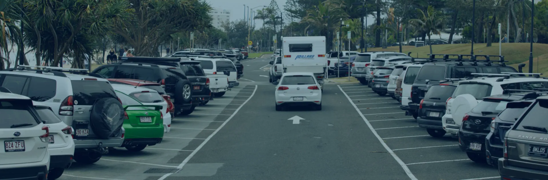 Parking spot at Mooloolaba.