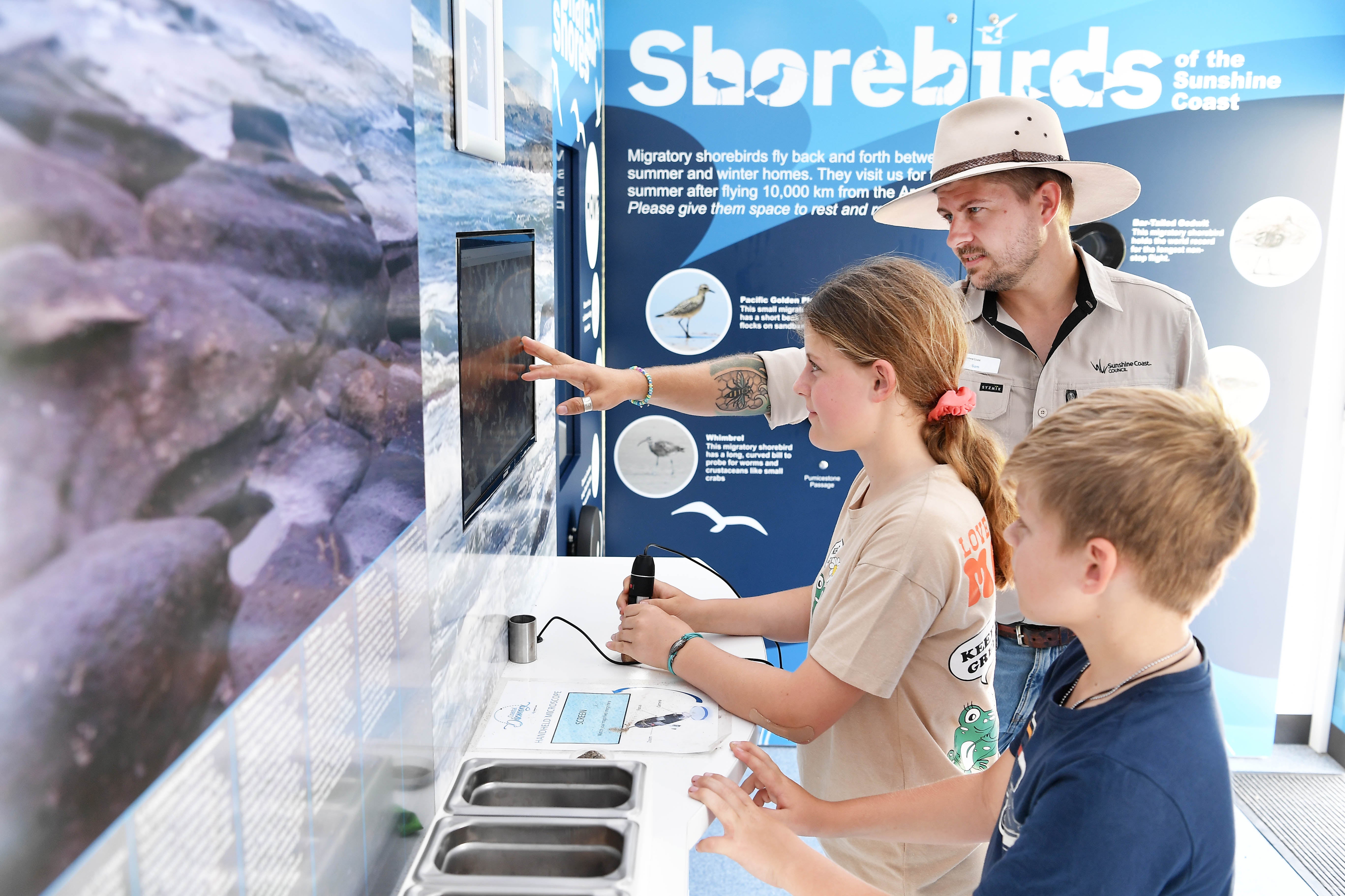 Learning in the Discovery Van