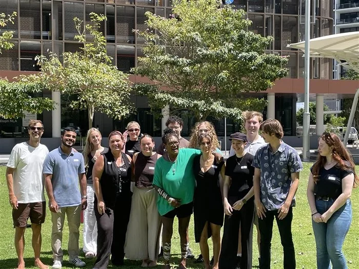 Group of young people in the Young Leaders Academy