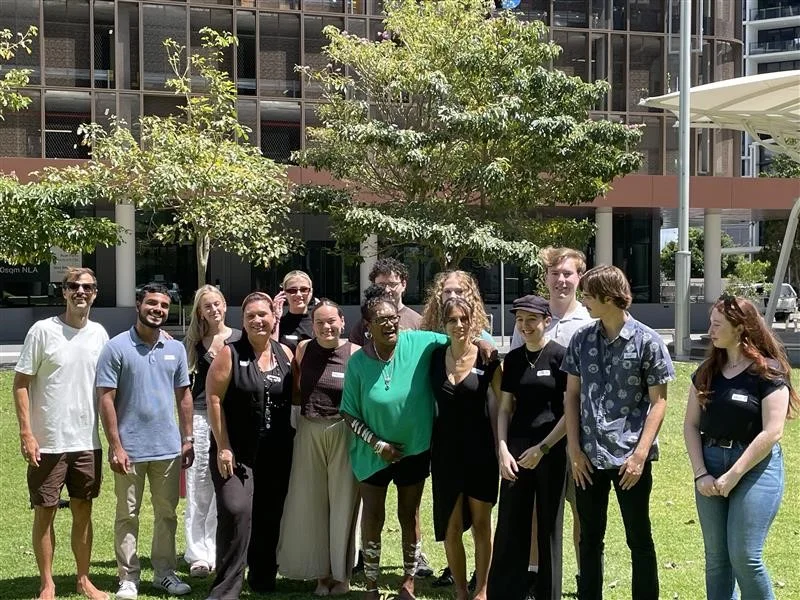 Group of young people in the Young Leaders Academy