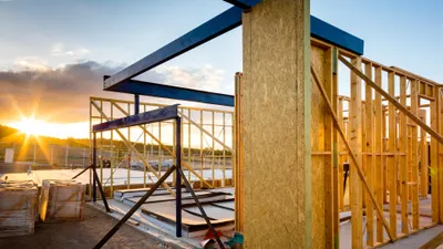 House under construction in Queensland.
