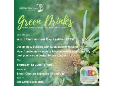 green drinks flyer