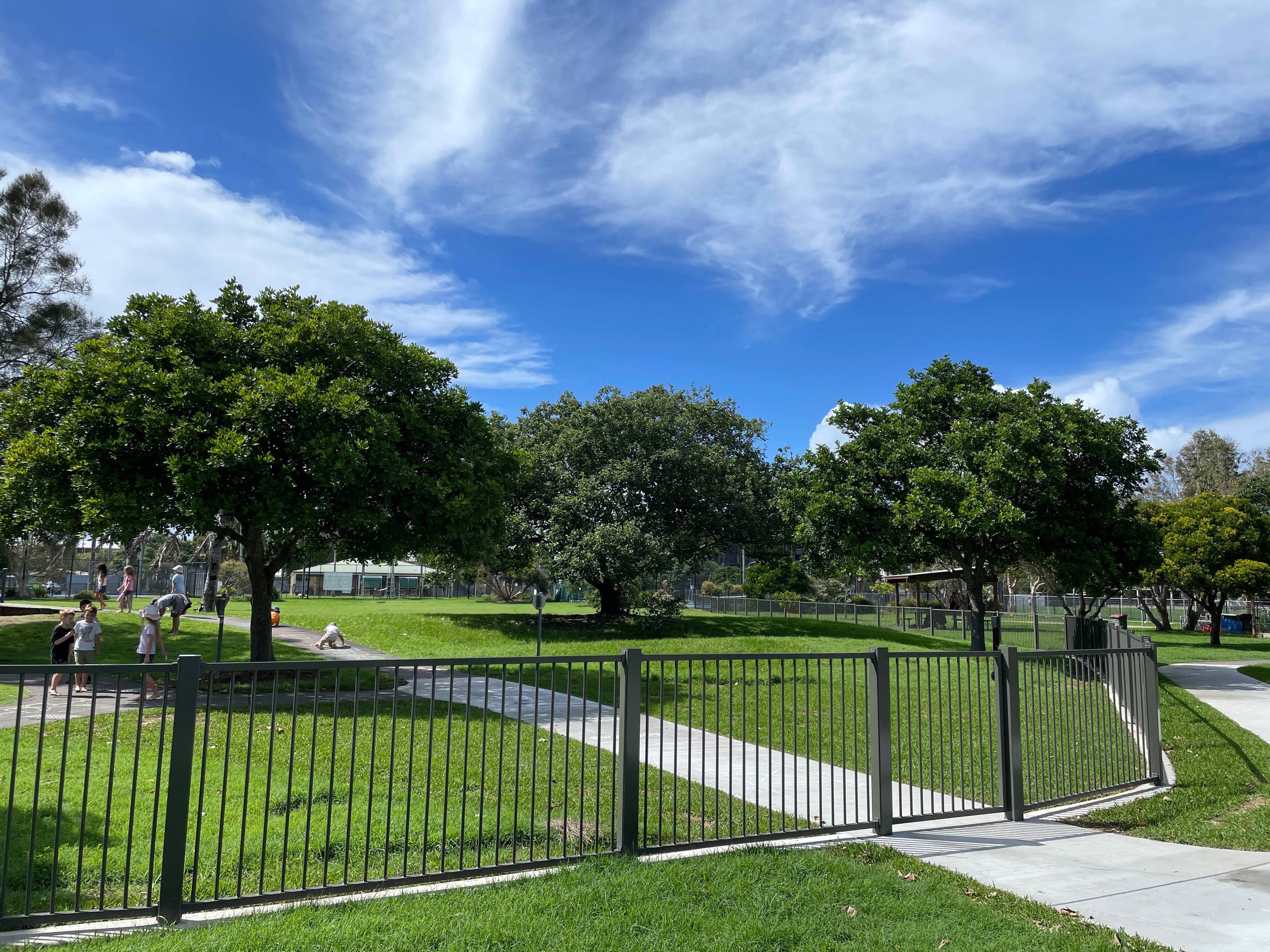 Fenced Kevin Asmus park 