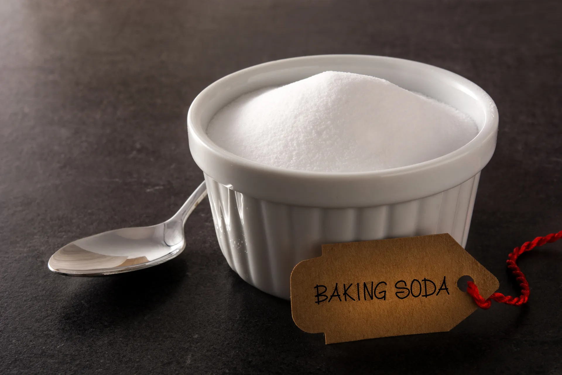 cup with baking soda