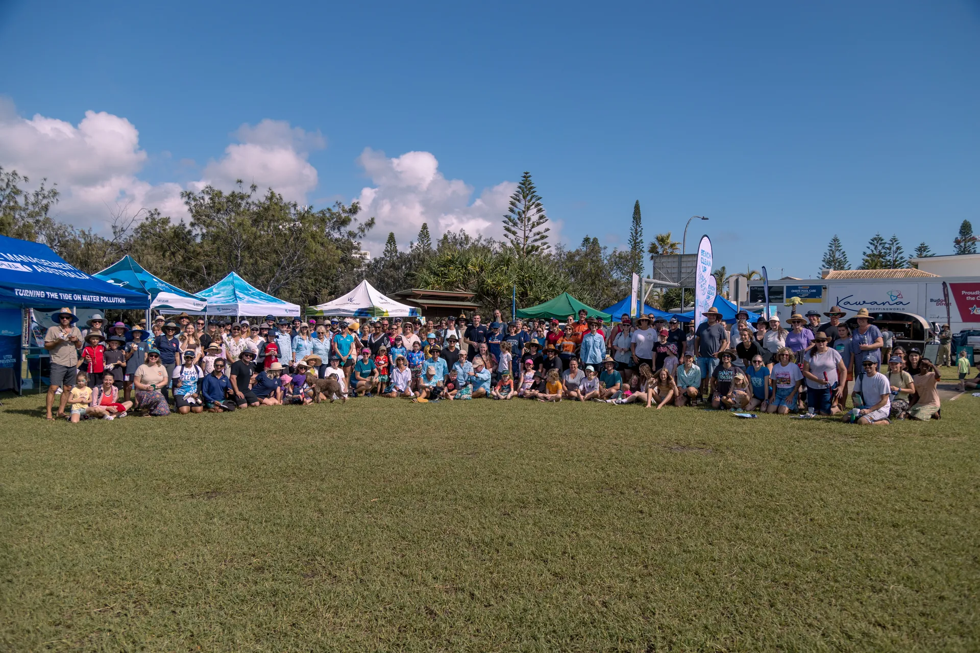 Clean up for the hatchlings 2024 event group photo