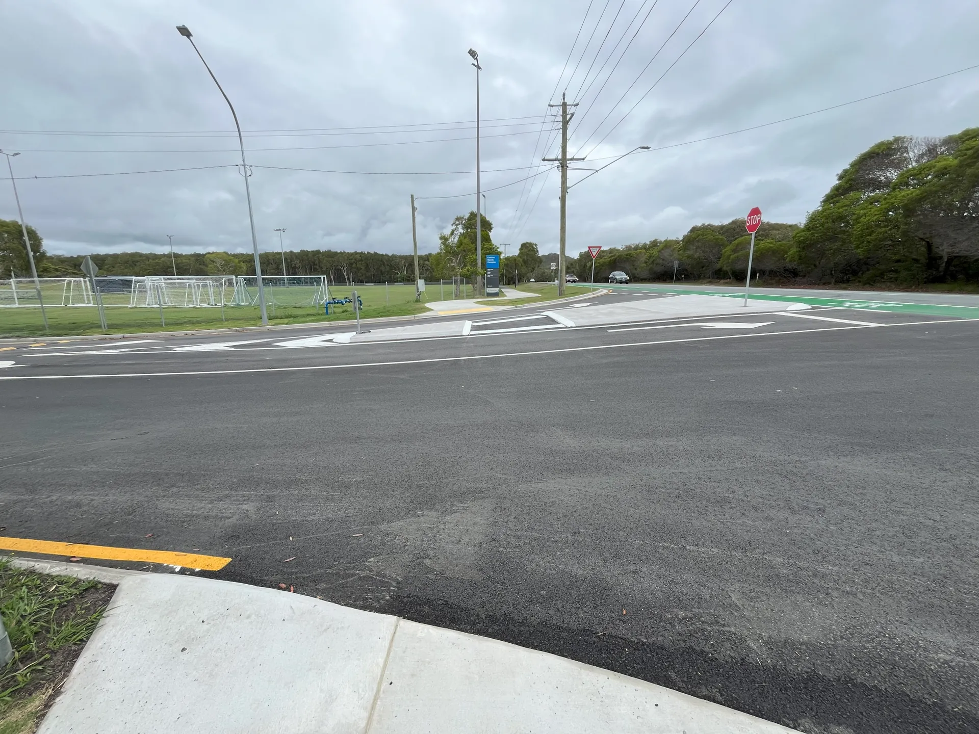 New intersection upgrade