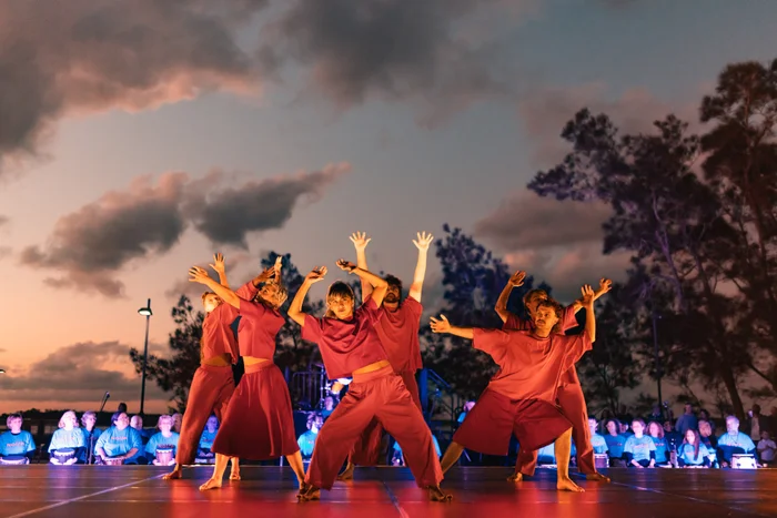 DANCENORTH AUSTRALIA performing at the 2023 Horizon Festival opening ceremony