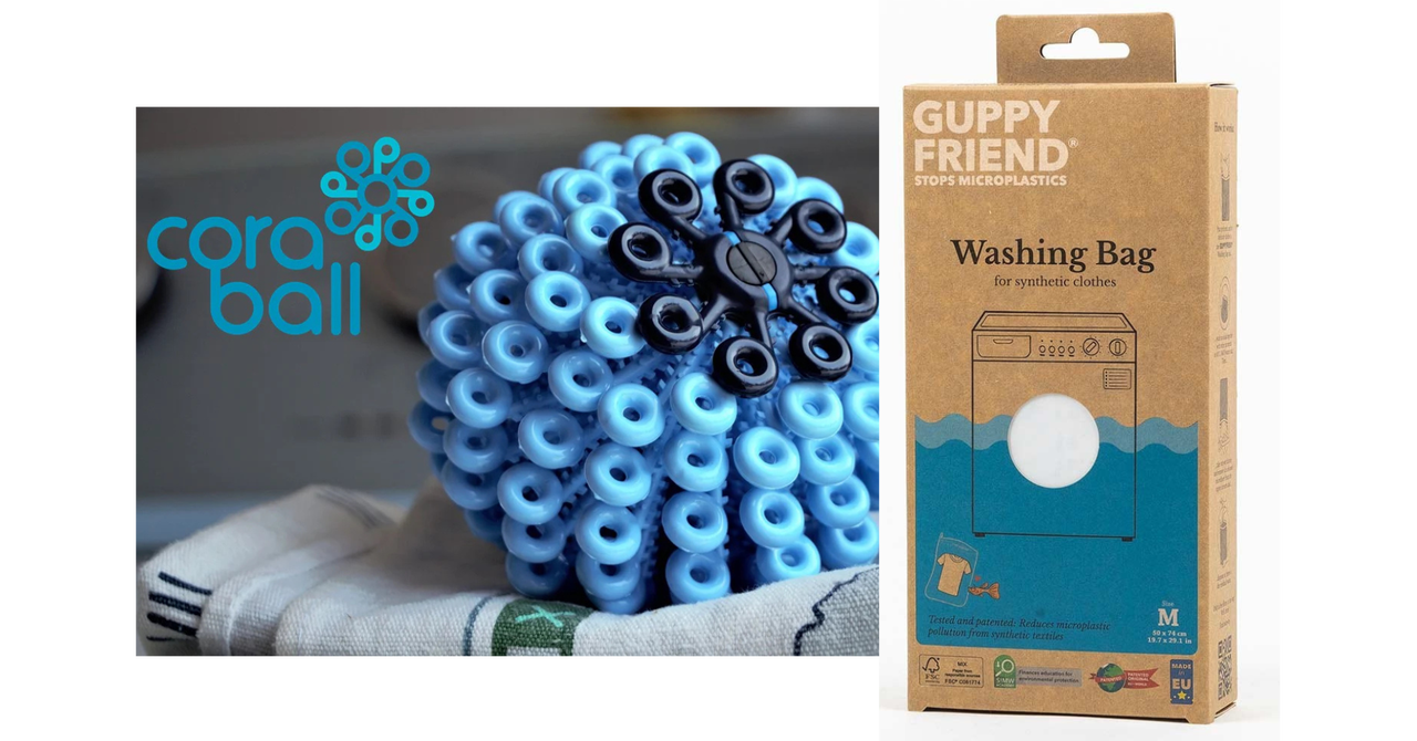 Coraball and Guppy Friend washing bag image