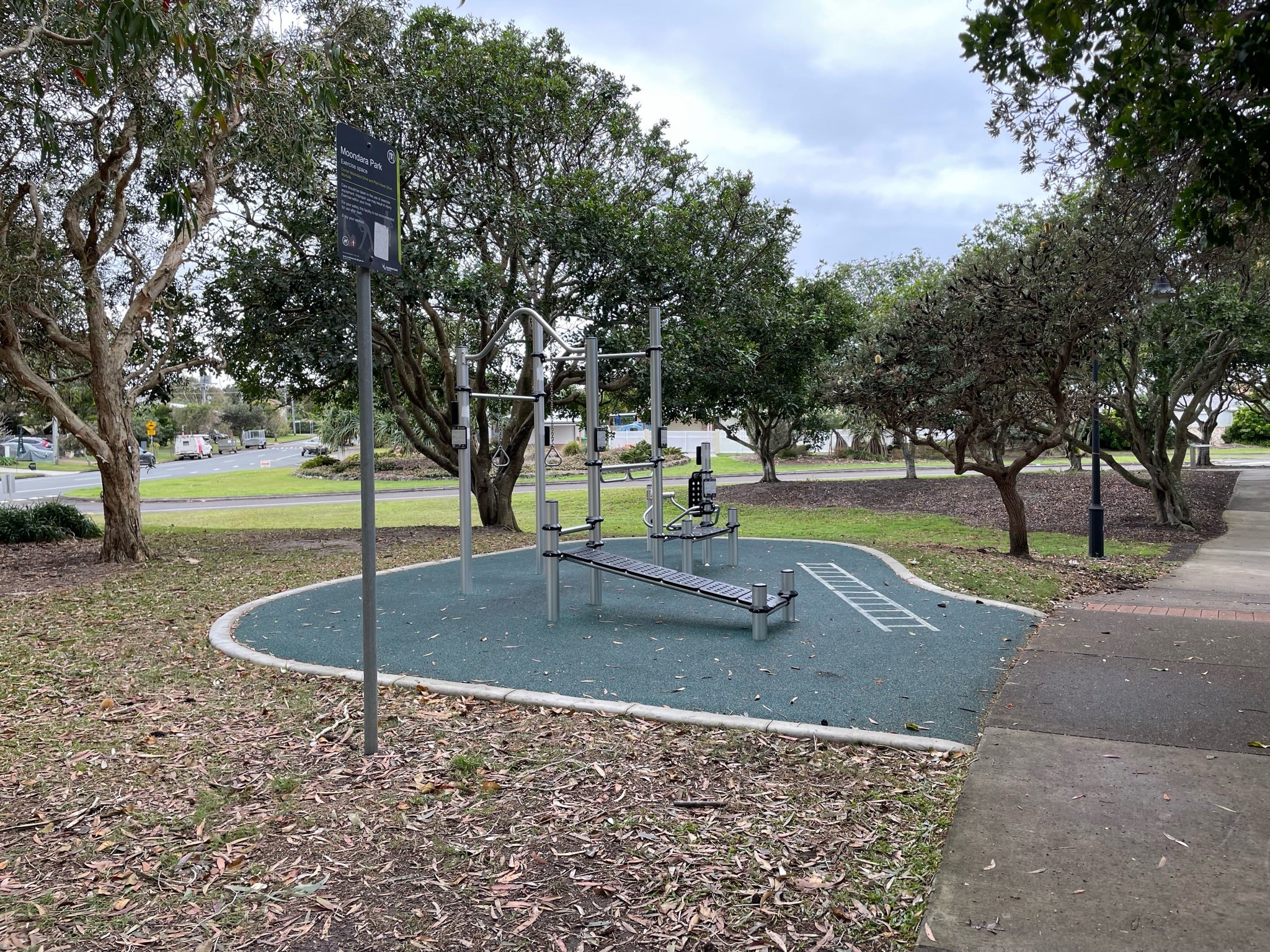 Exercise Park and Equipment at Wurtulla
