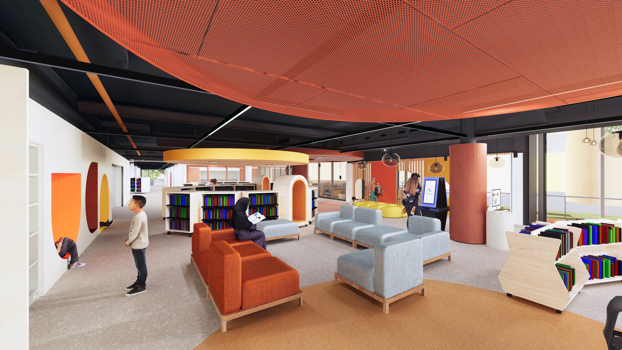 Caloundra's new Library+, kids space