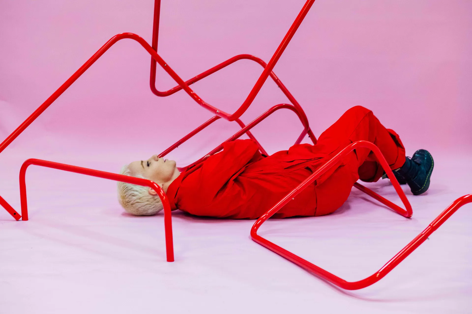 Artist Ruby Donohoe from THIS IS INCOMPLETE WITHOUT YOU presented at Caloundra Regional Gallery - Image by Warwick Gow