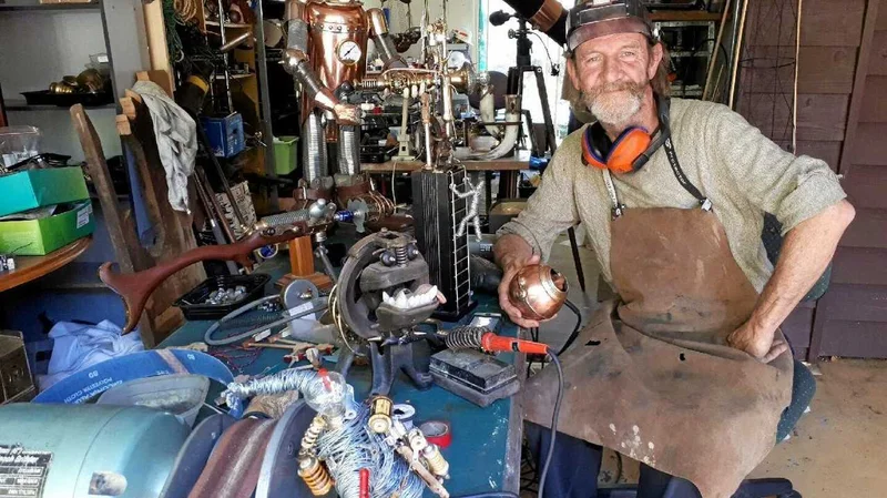 Pop-up artist: Steve Thompson