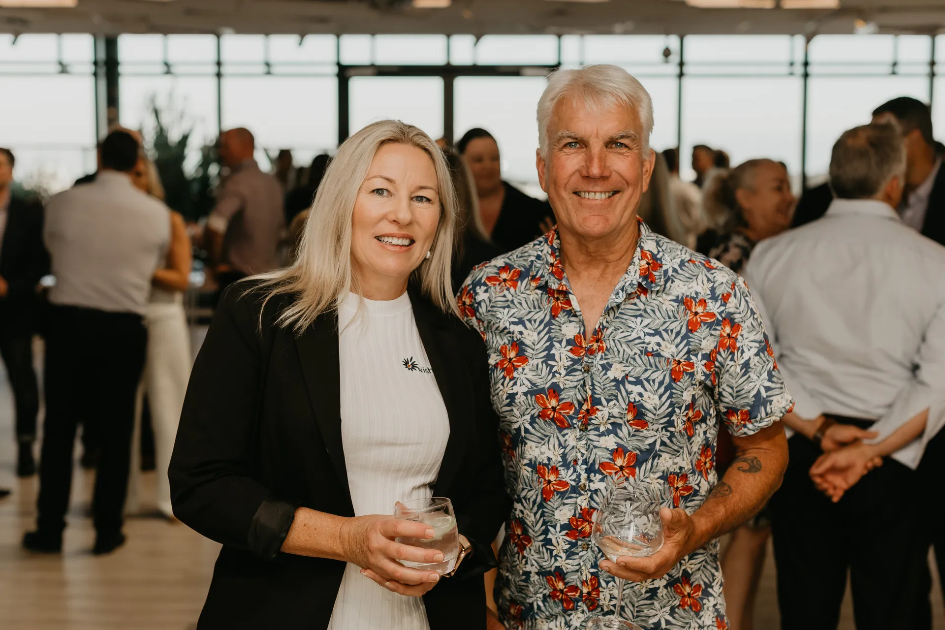 Mark Forbes EndED and Lisa Rowe CEO, Wishlist