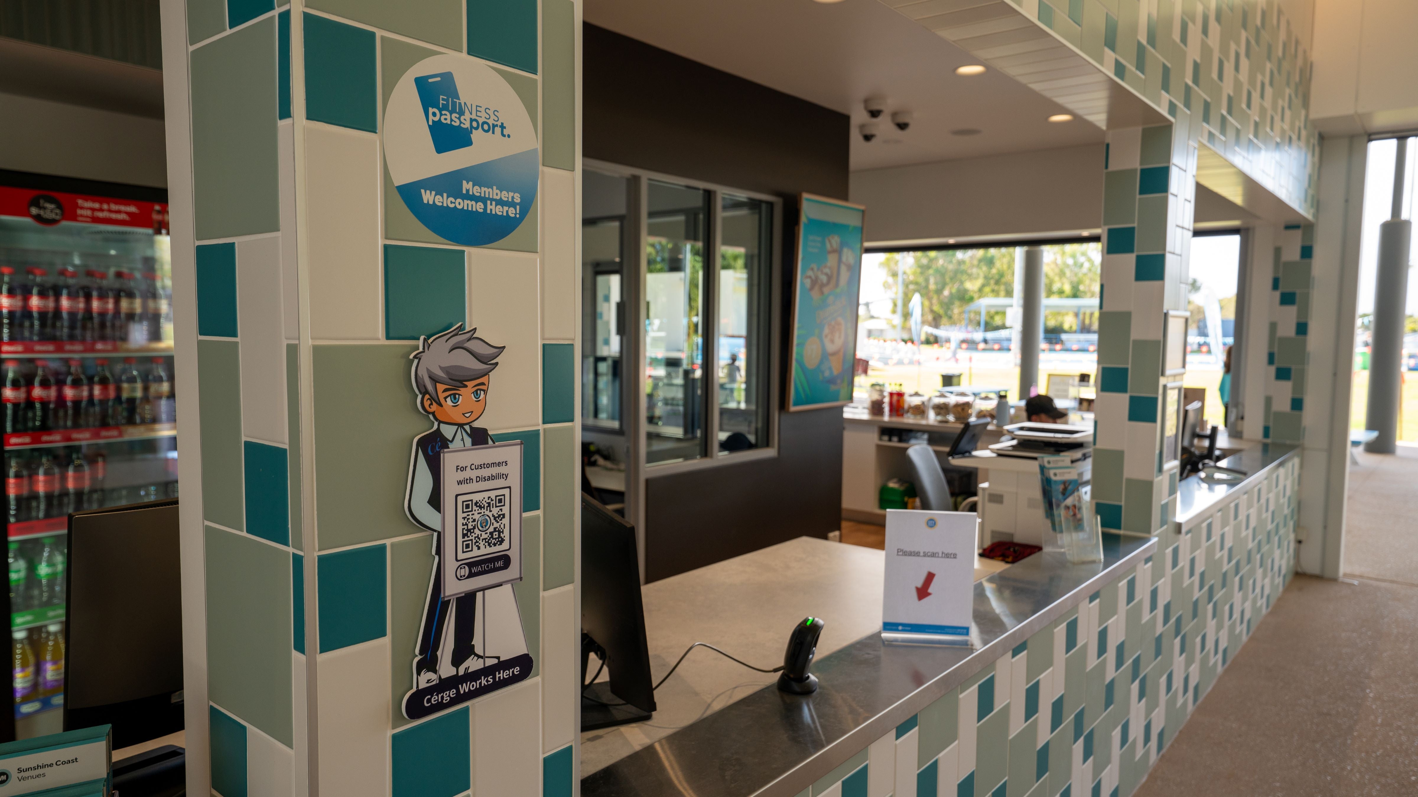 Kawana Aquatic Centre stage two redevelopment complete August 2025 - entering the centre