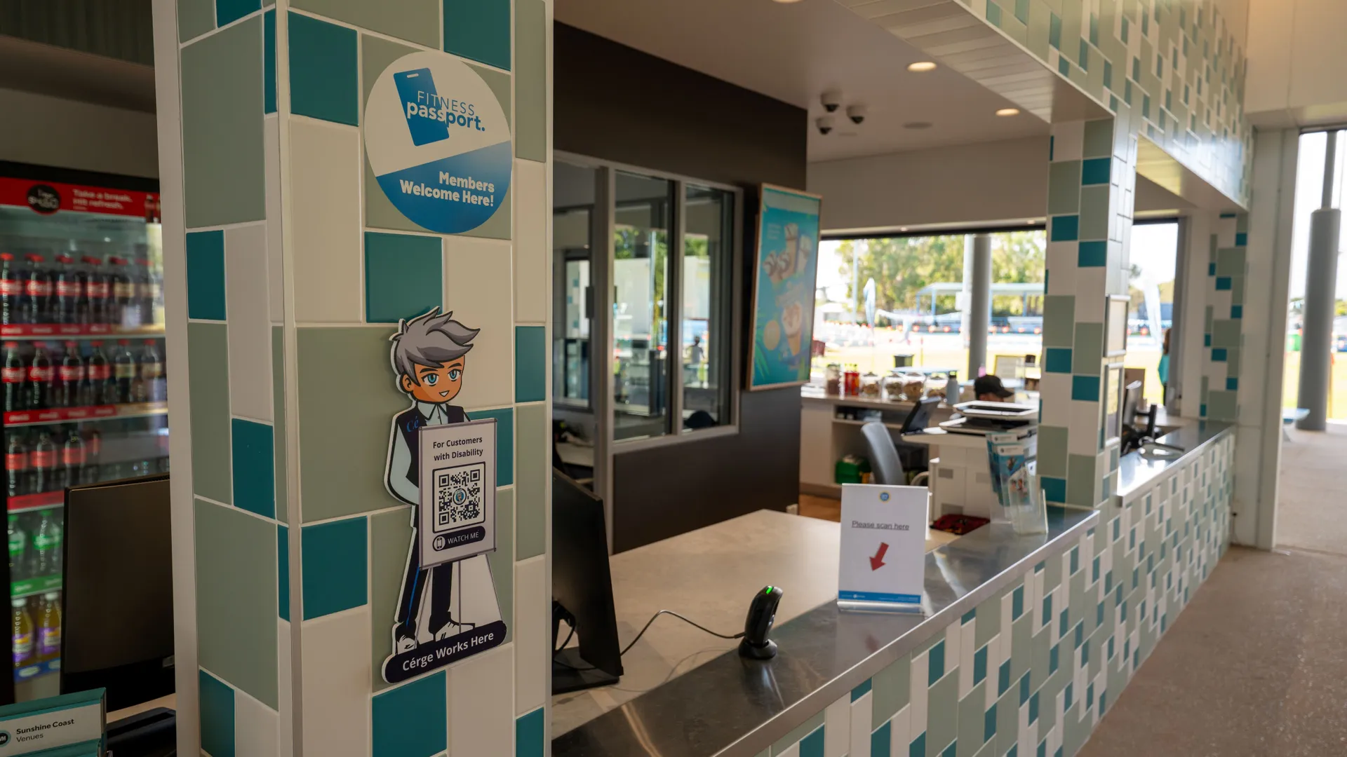 Kawana Aquatic Centre stage two redevelopment complete August 2025 - entering the centre