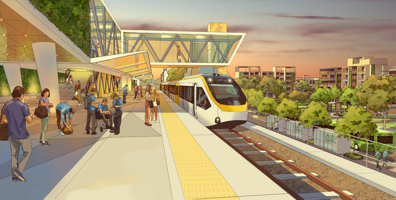 Artist impression provided by Department of Transport and Main Roads.