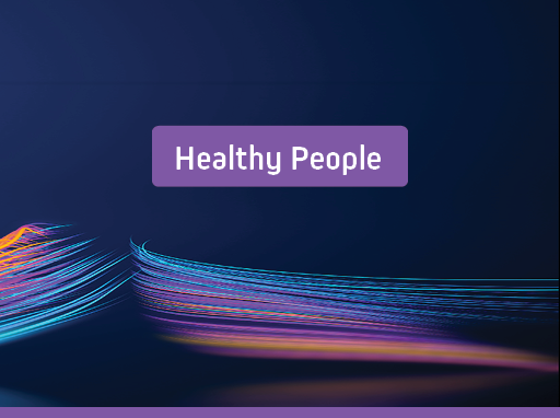 Healthy People Award branded tile