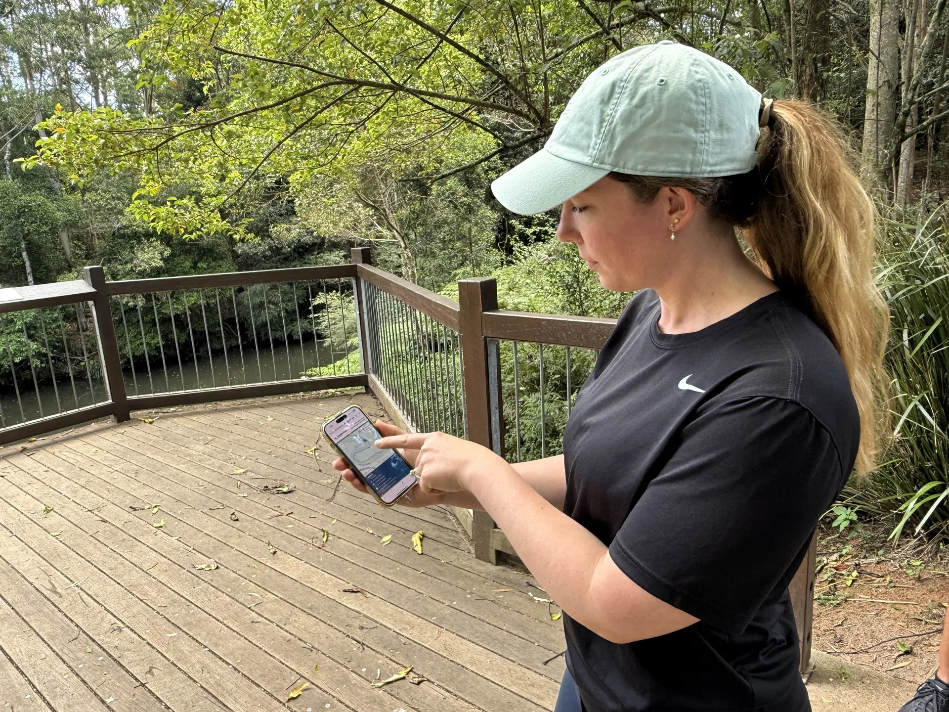 Using Sunshine Coast App to view dog exercise areas and access places