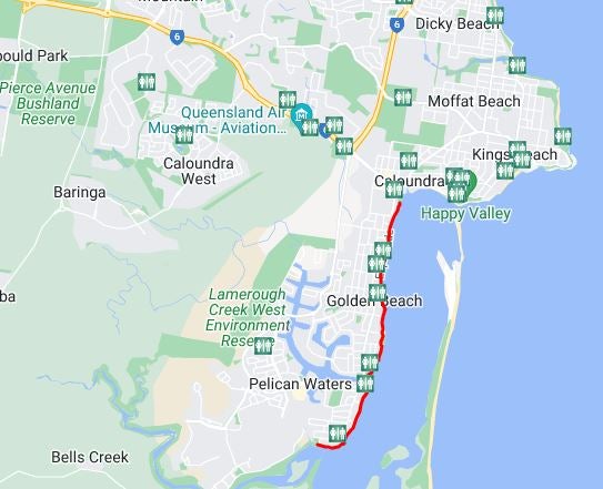 Golden Beach Esplanade