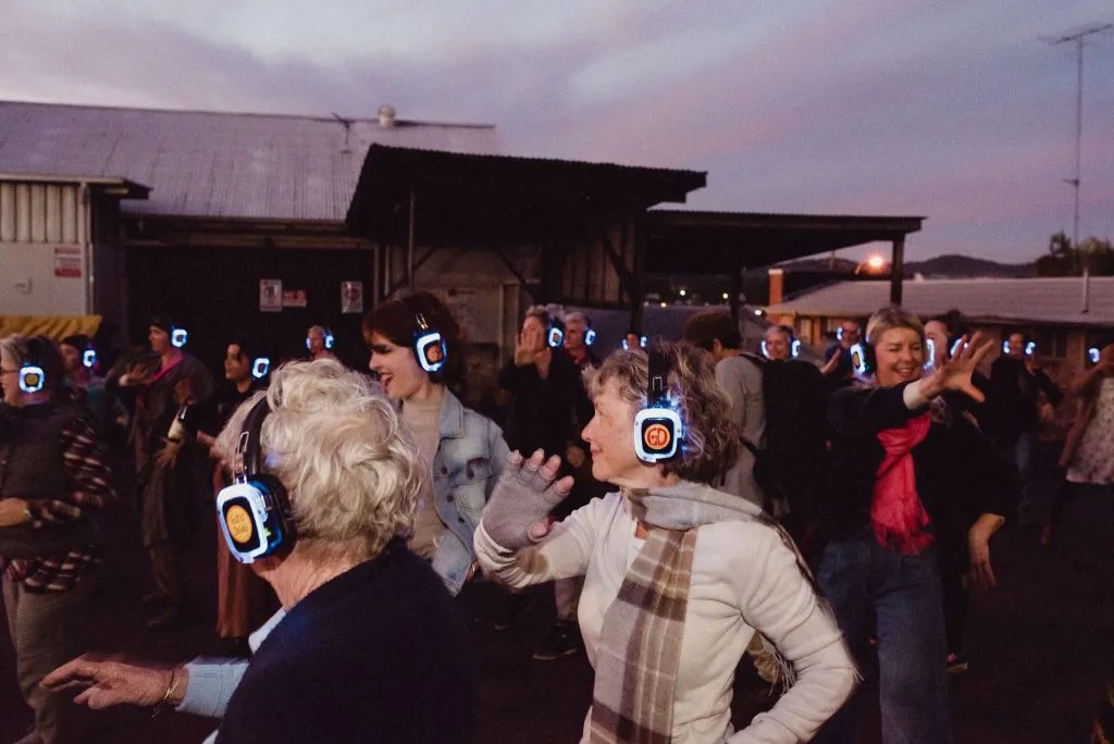 One night in Nambour - Guru Dudu Silent Disco