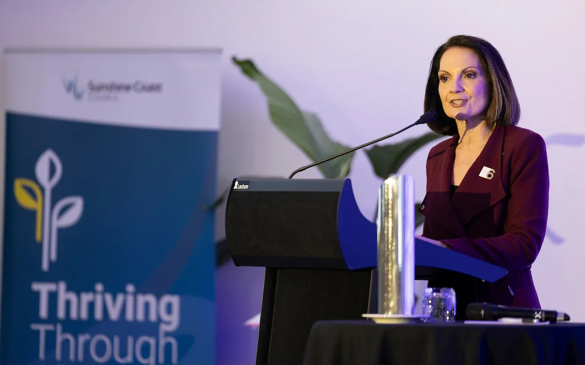 Mayor Rosanna Natoli launched the Thriving Through Change event.