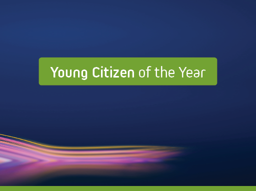 Young Citizen of the Year Award title slide