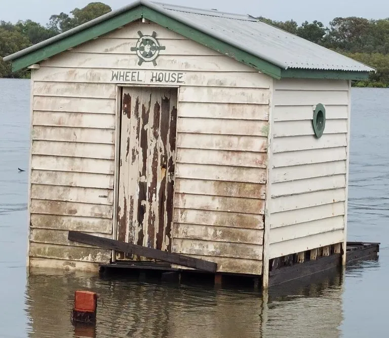 Maroochy Wheel house before restoration.