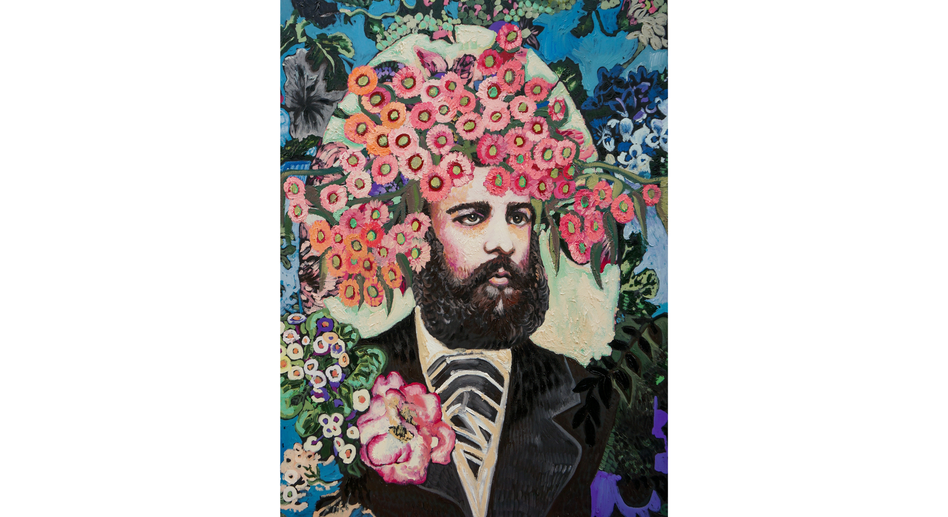 Sarah Hickey, Head Gardener & Bloom Ranger | 2024 | oil on canvas | 76 x 115cm