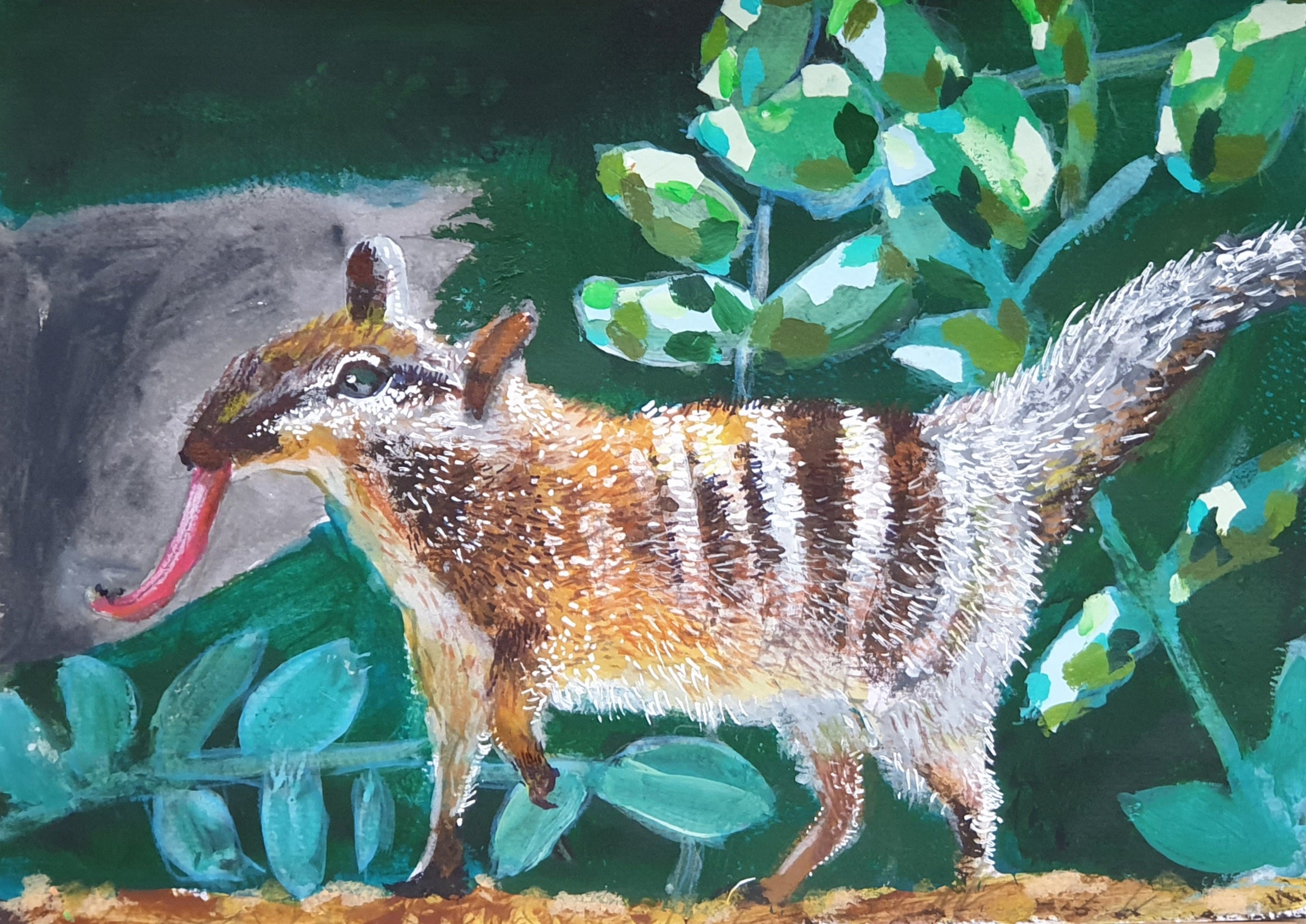 Under 8s Threatened Species winner “Little Numbat Adventure” by Sophie T