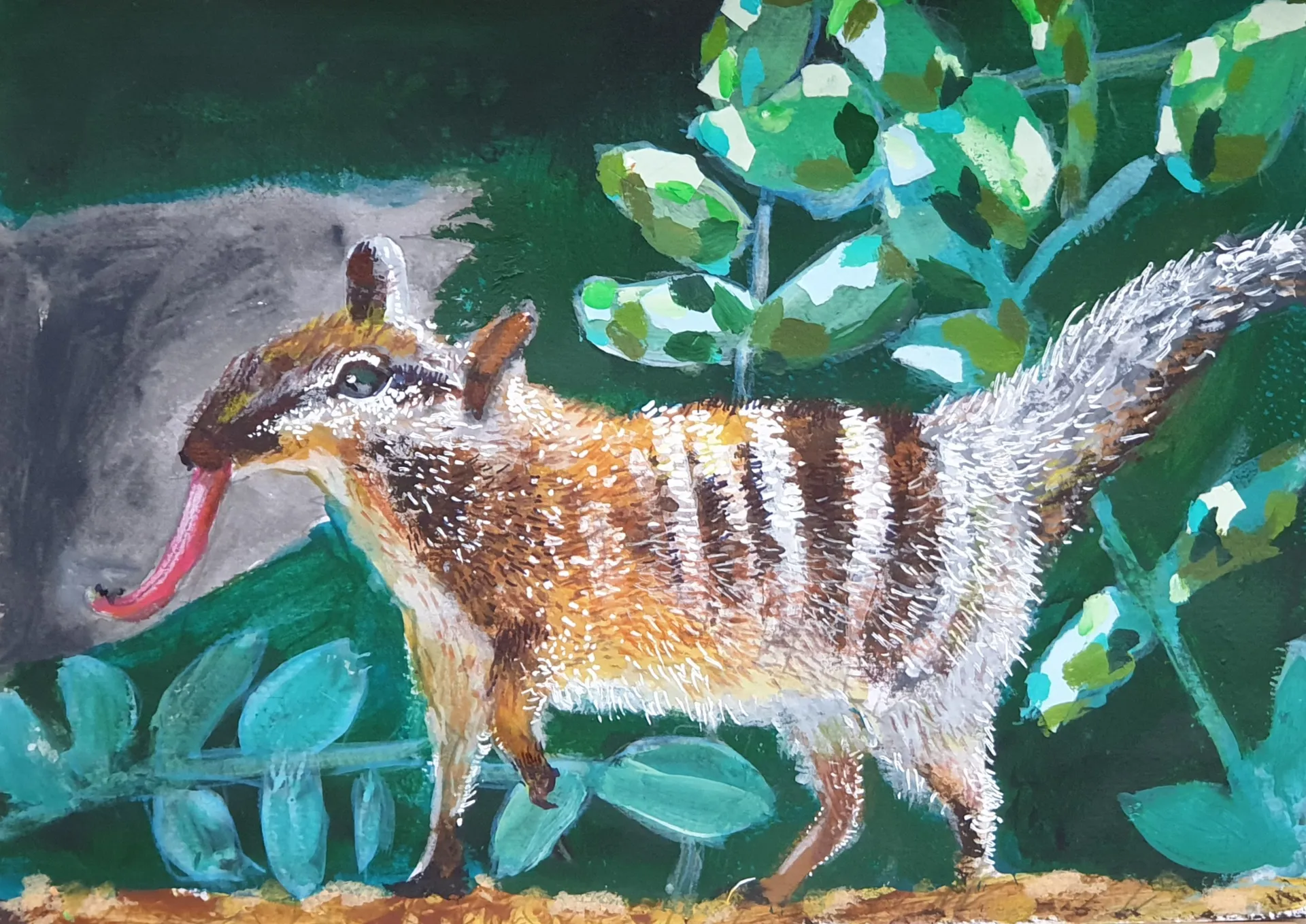 Under 8s Threatened Species winner “Little Numbat Adventure” by Sophie T