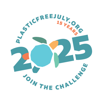Plastic Free July Join the challenge badge