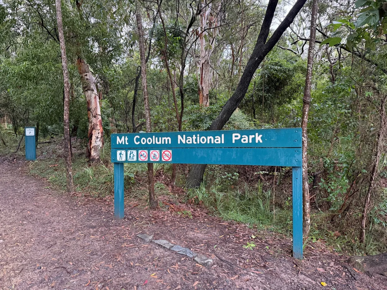 Mount Coolum National Park sign