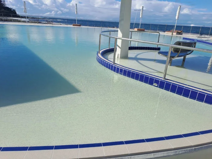 Dive back in: saltwater pool reopens following upgrade