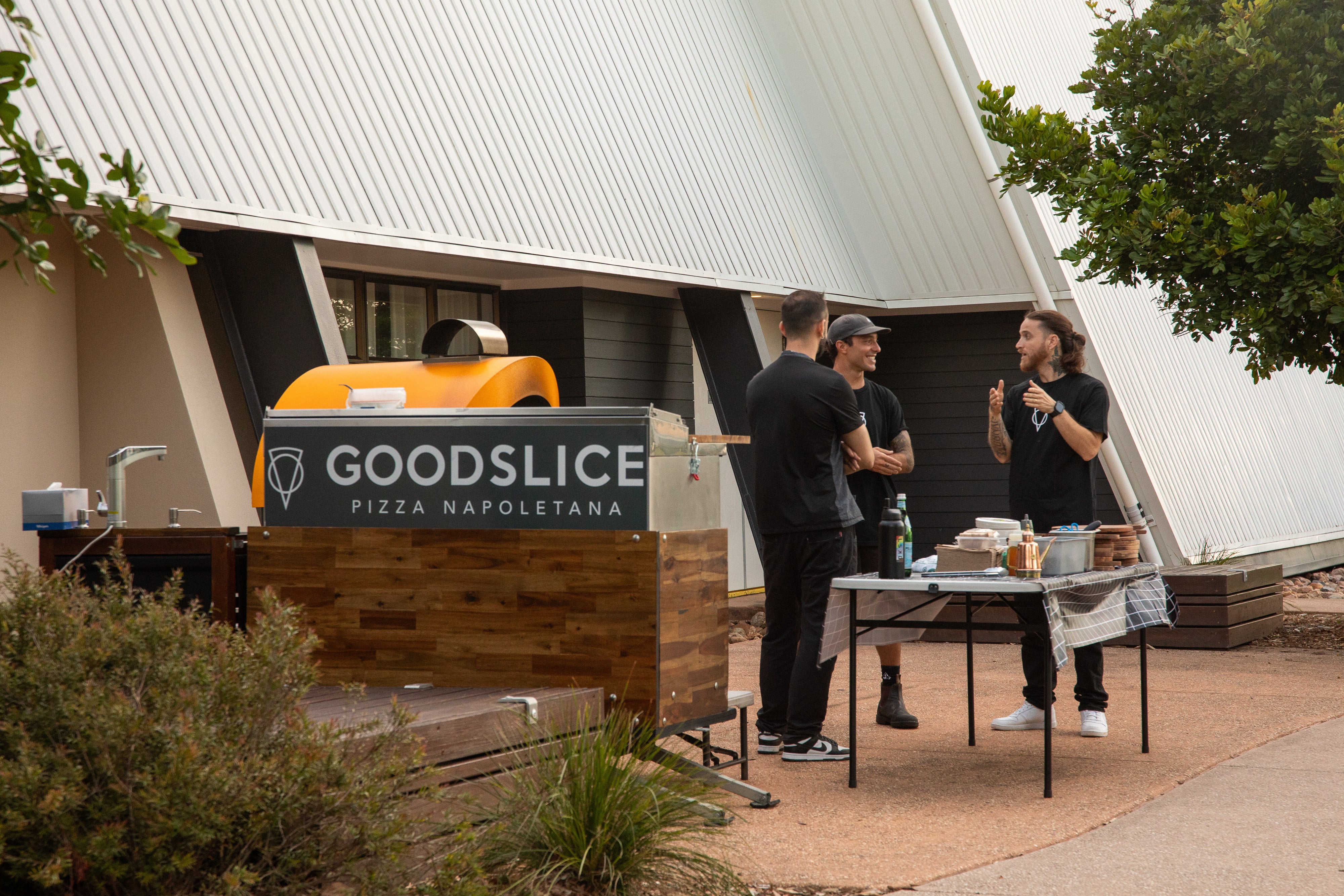 Good Slice Pizza oven. 