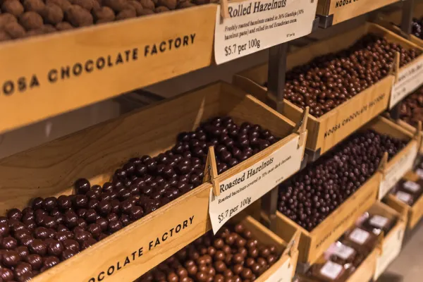 Cholate balls Noosa chocolate factory