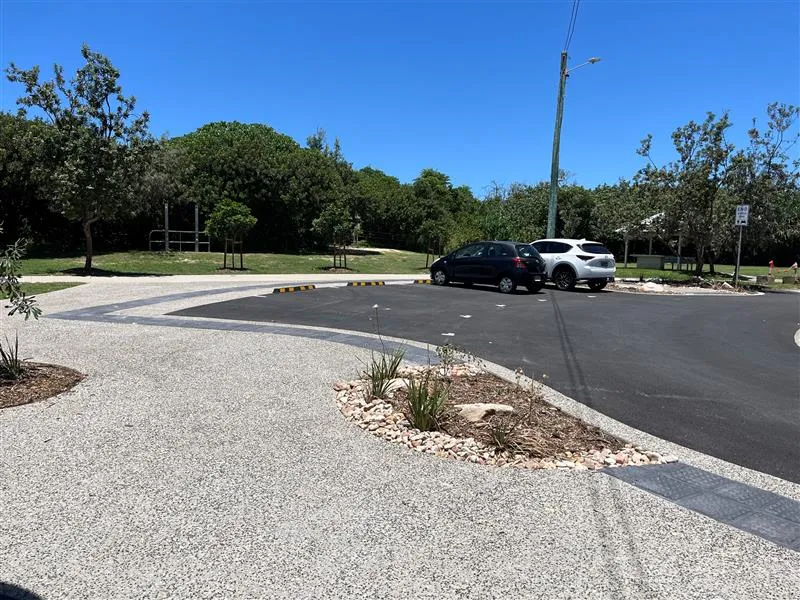 Marcoola streetscape completed.