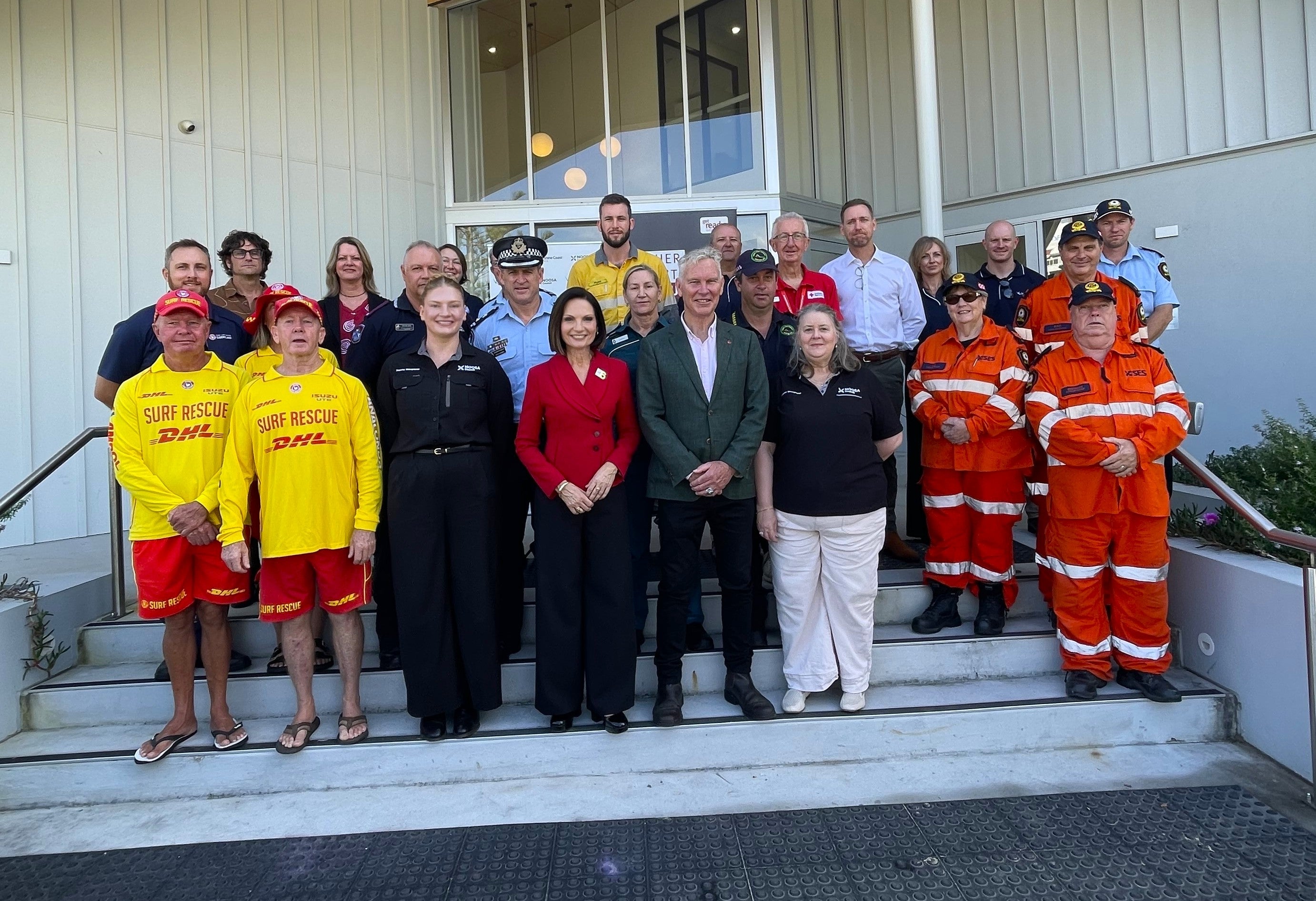 Sunshine Coast and Noosa mayors along with emergency service personnel, launch Get Ready Week.