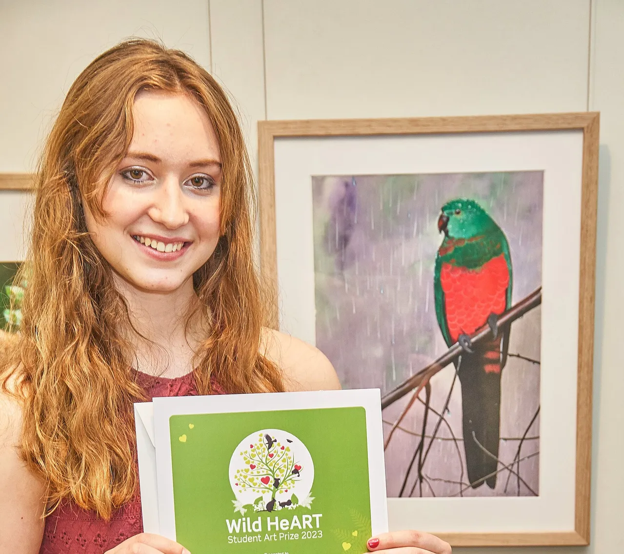 Under 18s “A Raining King” by Thea-Bella T. Image credit Greg Miller.