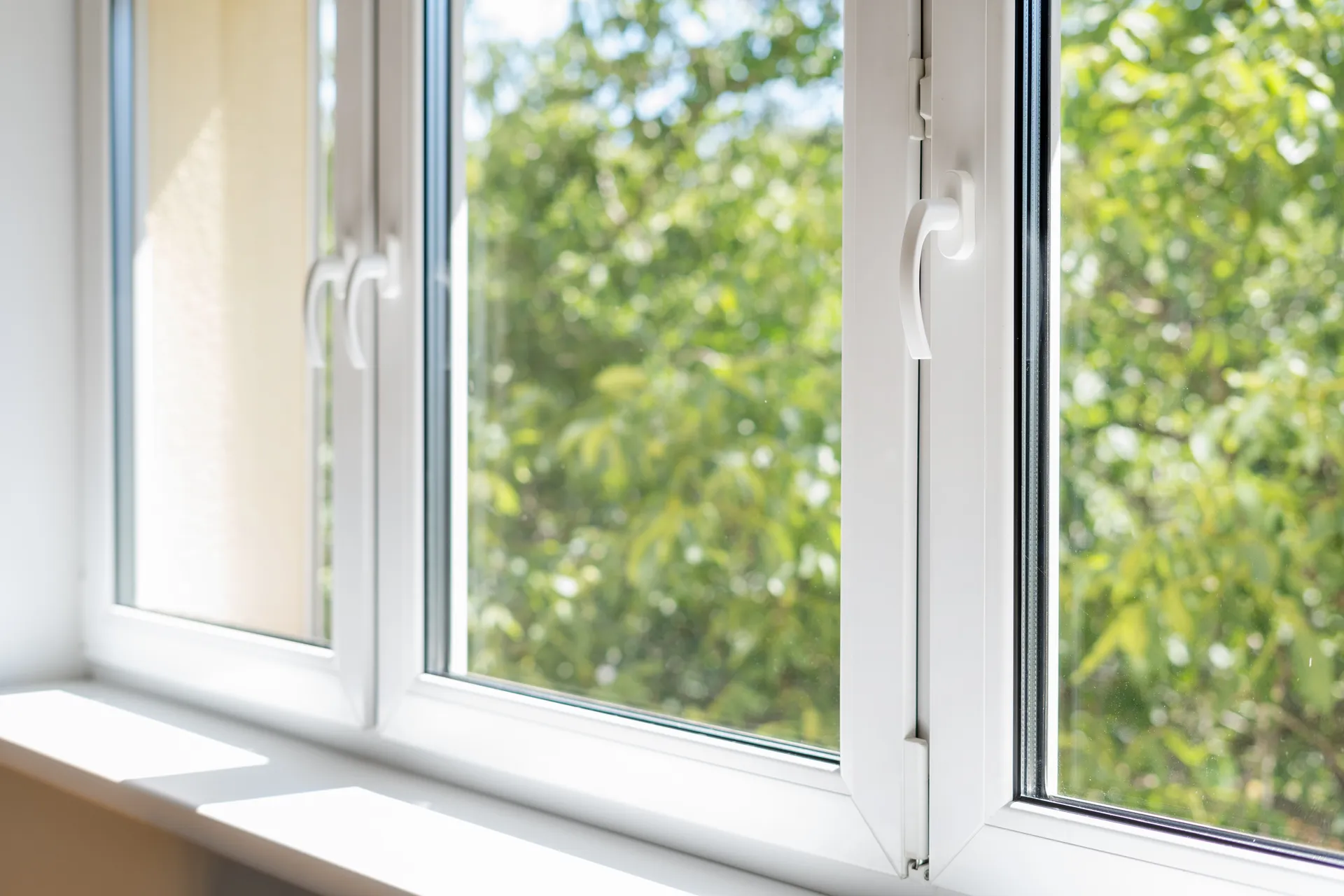 double glazed window