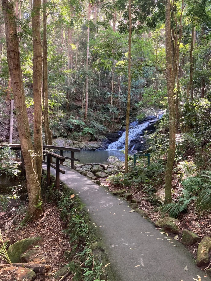 Iconic rock pool and waterfall adventure