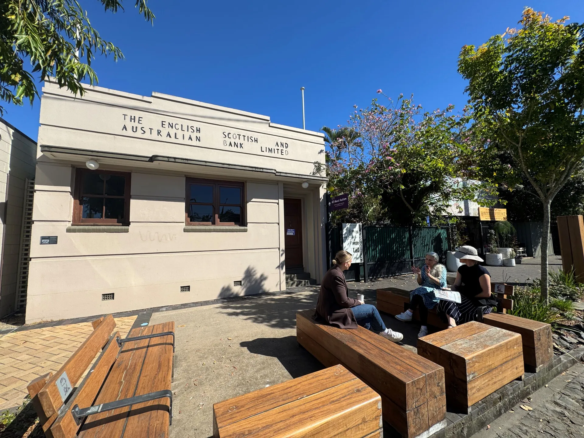 Cribb Street Streetscape, where you can enjoy the Landsborough Heritage Walk.