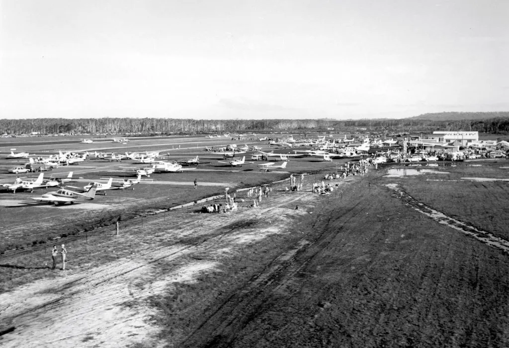 Air pageant at Maroochy Airport, Sunday 28 April 1974.