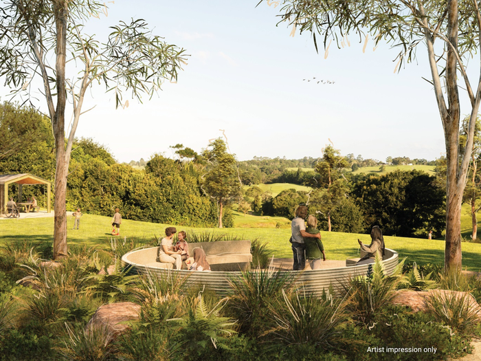 Maleny District Park artist impression