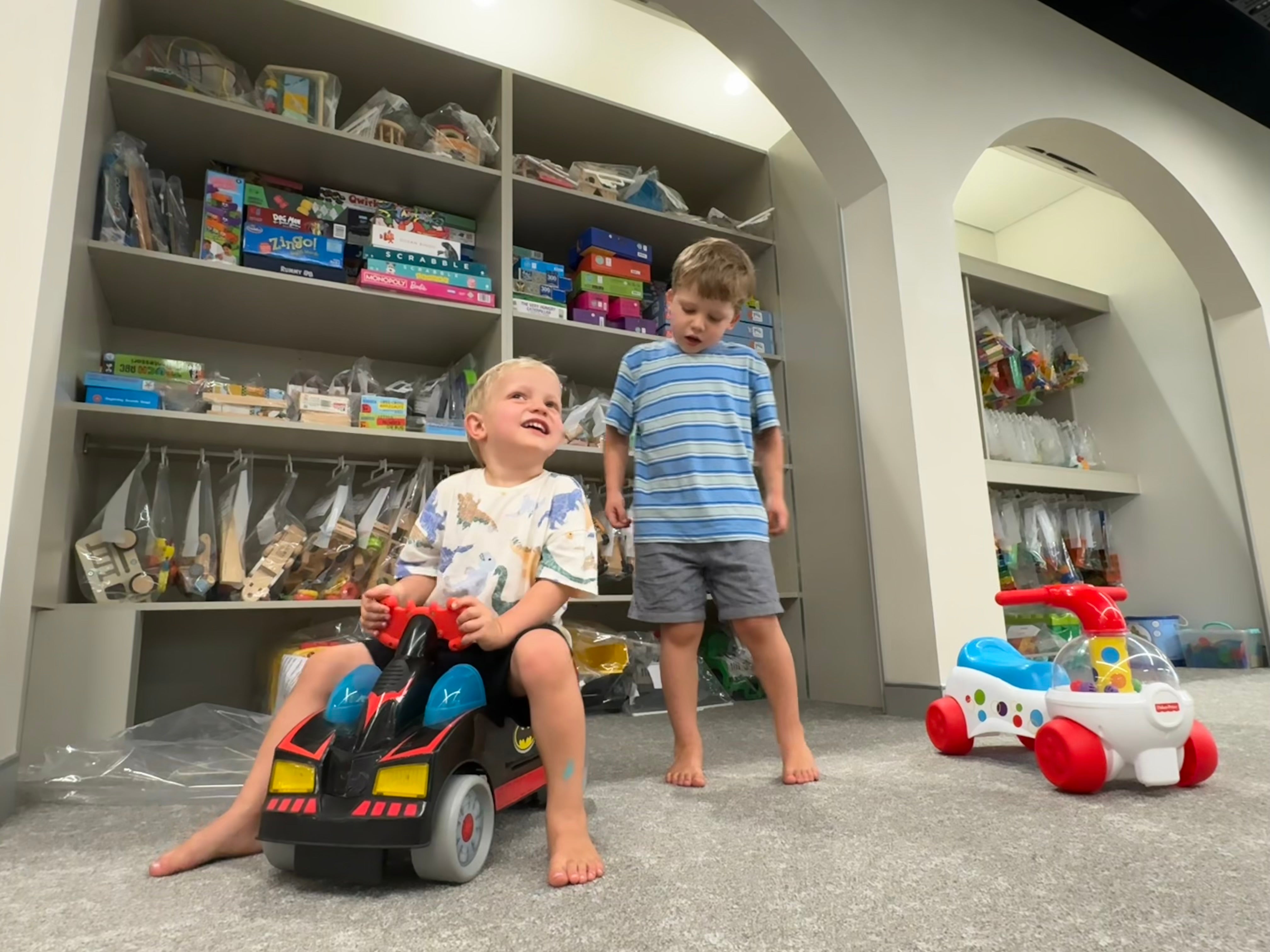 Kids playing at Library+ Caloundra 