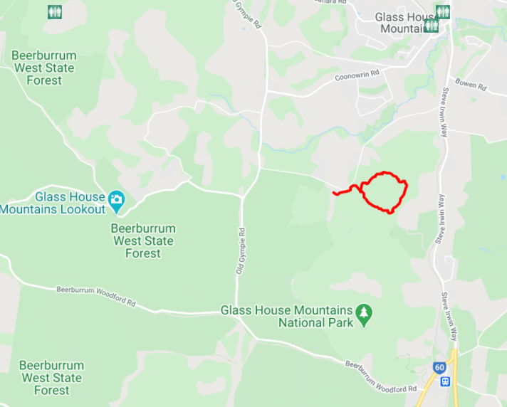 Map: Tibrogargan Circuit