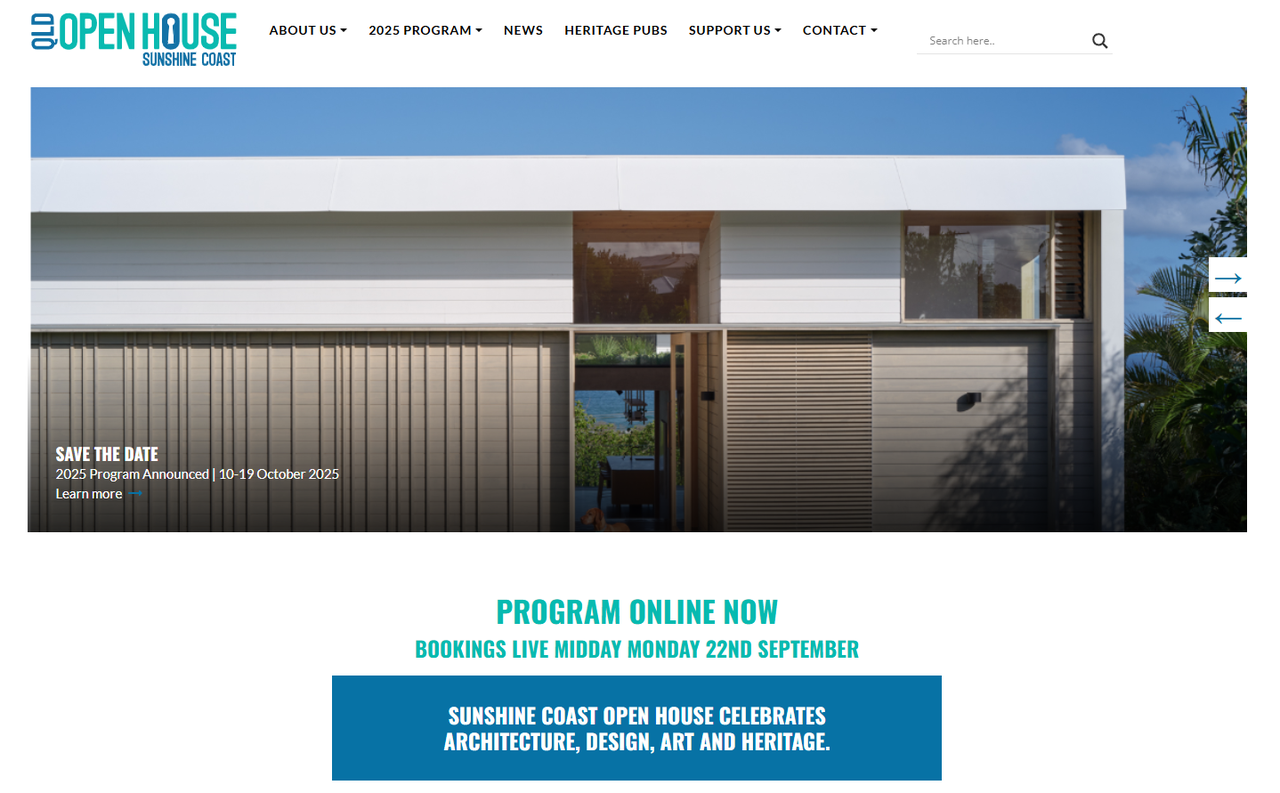 Open House website