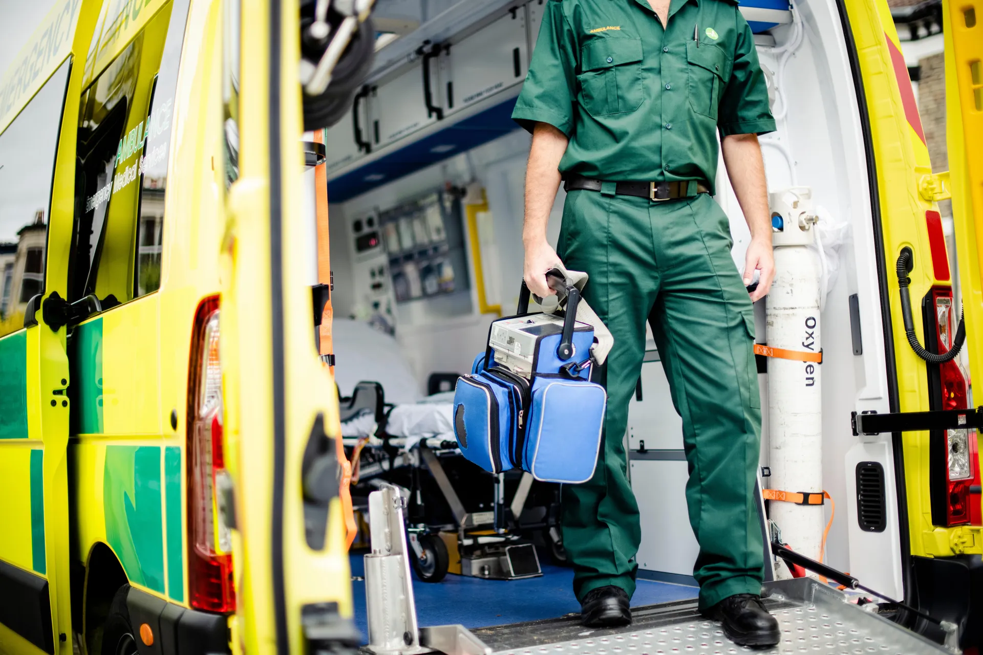 Ambulance and paramedic