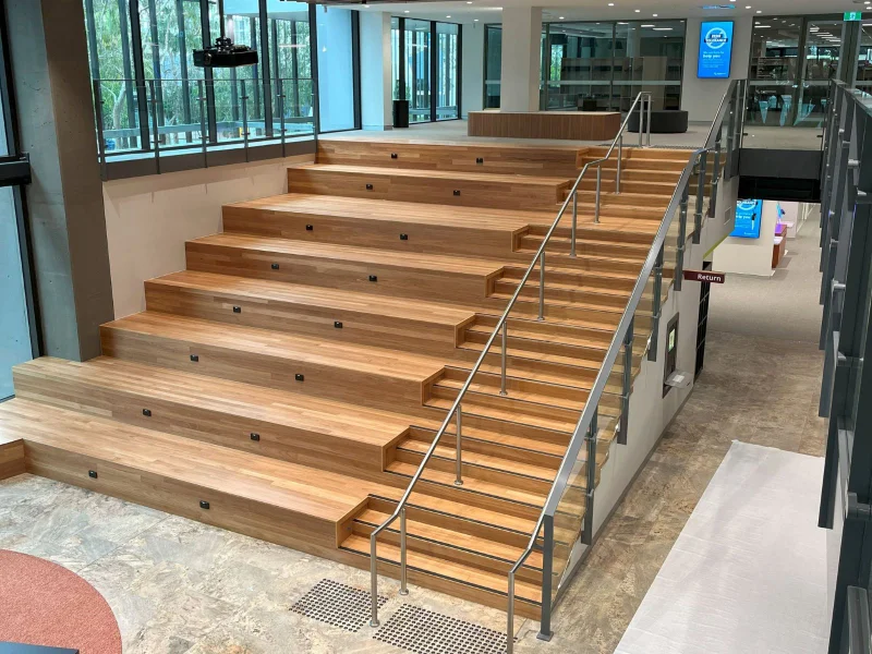 New Library+tiered seating